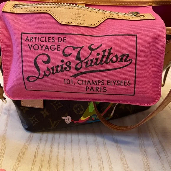 Authentic Louis Vuitton PM limited edition Neverfull - Picture 5 of 10